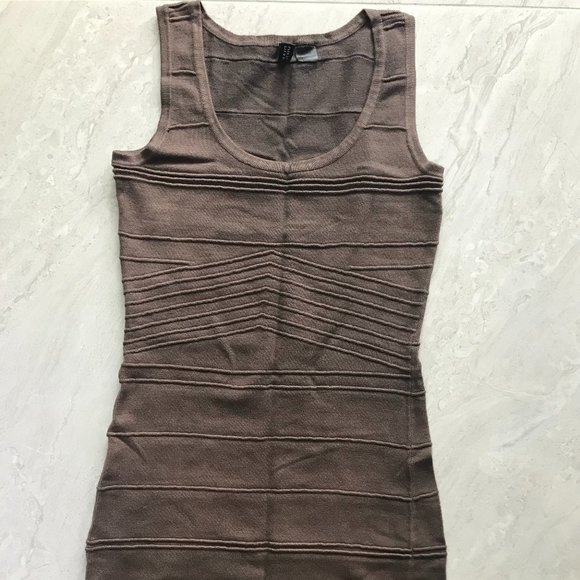 NEW! H&M Midi Wide-strap BANDEAU MIDI DRESS Women's 4 - Picture 1 of 8
